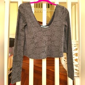 Long Sleeve Crop Top